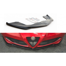 Maxton Design spoiler pod přední nárazník pro Alfa Romeo 4C, černý lesklý plast ABS