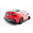 Maxton Design difuzor zadního nárazníku pro Audi RS3 8Y Facelift, materiál pravý karbon, Sedan