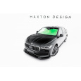 Maxton Design spoiler pod přední nárazník ver.2 pro Škoda Superb Mk4, černý lesklý plast ABS
