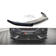 Maxton Design spoiler pod přední nárazník ver.3 pro Cupra Formentor, černý lesklý plast ABS