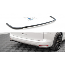 Maxton Design středový spoiler pod zadní nárazník pro Volkswagen Caddy Mk5, plast ABS bez povrchové úpravy