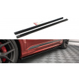 Maxton Design difuzory pod boční prahy pro Audi Q7 Mk2 S-Line Facelift, carbon-Look