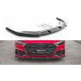 Maxton Design spoiler pod přední nárazník ver.2 pro Audi A7 C8 S-Line, plast ABS bez povrchové úpravy