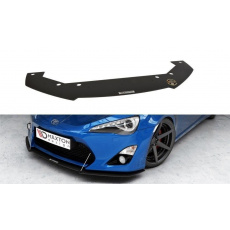 Maxton Design "Racing" spoiler pod přední nárazník pro Toyota GT86, plast ABS bez povrchové úpravy