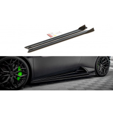 Maxton Design difuzory pod boční prahy pro Lamborghini Huracan EVO, plast ABS bez povrchové úpravy