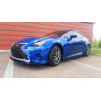 Maxton Design difuzory pod boční prahy pro Lexus RC, carbon-Look