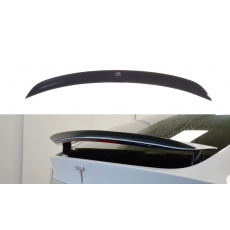 Maxton Design prodloužení spoileru ver.2 pro Tesla Model X Mk1, černý lesklý plast ABS