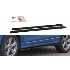 Maxton Design difuzory pod boční prahy pro Audi Q2, Carbon-Look