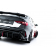 Maxton Design boční difuzory pod zadní nárazník ver.3 pro Audi RS3 8Y Facelift, černý lesklý plast ABS, Sedan