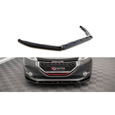 Maxton Design spoiler pod přední nárazník ver.2 pro Peugeot 208 Mk1 GTI, Carbon-Look