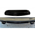 Maxton Design středový spoiler zadního nárazníku pro Infiniti QX70, carbon-Look