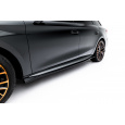 Maxton Design difuzory pod boční prahy ver.2 pro Cupra Leon ST, černý lesklý plast ABS, Aero, vč. Facelift
