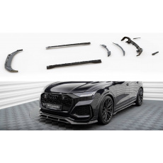Maxton Design Carbon Division sada splitterů pro Audi RSQ8 Mk1, materiál pravý karbon