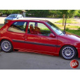 Maxton Design boční prahy pro Peugeot 106, plast ABS bez povrchové úpravy, AF