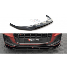 Maxton Design spoiler pod přední nárazník pro Audi Q7 Mk2 S-Line Facelift, plast ABS bez povrchové úpravy