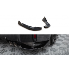 Maxton Design boční difuzory pod zadní nárazník ver.2 pro BMW M2 G87, černý lesklý plast ABS