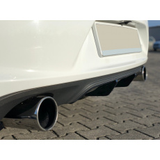 Maxton Design vložka zadního nárazníku pro Opel Astra K (Mk5), černý lesklý plast ABS