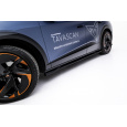 Maxton Design difuzory pod boční prahy pro Cupra Tavascan Mk1, černý lesklý plast ABS