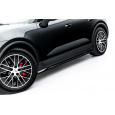 Maxton Design difuzory pod boční prahy pro Porsche Macan EV Mk1, černý lesklý plast ABS