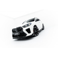 Maxton Design spoiler pod přední nárazník pro BMW X2 U10, černý lesklý plast ABS, M35i