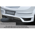 Rieger spoiler pod zadní nárazník pro Opel Astra H 5-dvéř., hatchback, notchback r.v. 03/04-, plast ABS s povrchovou úpravou Carbon-Look, pro koncovku vlevo