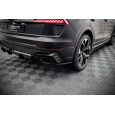 Maxton Design boční difuzory pod zadní nárazník ver.2 pro Audi RSQ8 Mk1, černý lesklý plast ABS