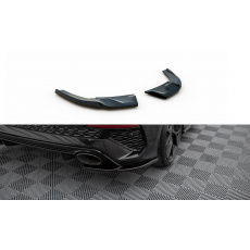 Maxton Design boční difuzory pod zadní nárazník ver.1 pro Audi RS3 8Y, černý lesklý plast ABS, Sportback