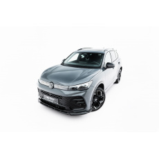 Maxton Design spoiler pod přední nárazník pro Volkswagen Tiguan R-Line Mk3, černý lesklý plast ABS