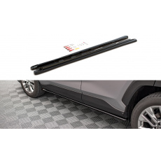 Maxton Design difuzory pod boční prahy pro Toyota RAV4 Mk5, plast ABS bez povrchové úpravy