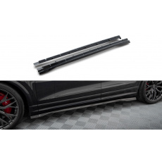 Maxton Design Carbon Division difuzory pod boční prahy pro Audi RSQ8 Mk1, materiál pravý karbon