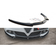 Maxton Design spoiler pod přední nárazník ver.2 pro Alfa Romeo Giulietta Facelift, Carbon-Look