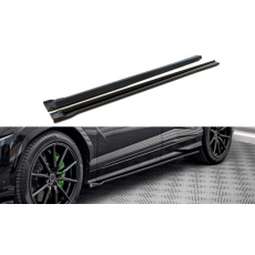 Maxton Design difuzory pod boční prahy pro Lamborghini Urus Mk1, černý lesklý plast ABS
