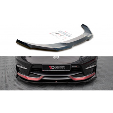 Maxton Design spoiler pod přední nárazník pro Nissan 370Z Nismo, plast ABS bez povrchové úpravy