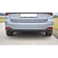 Maxton Design vložka zadního nárazníku pro Fiat Tipo, Carbon-Look