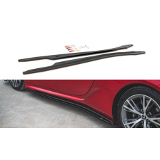 Maxton Design difuzory pod boční prahy pro Lexus LC, Carbon-Look