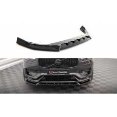 Maxton Design spoiler pod přední nárazník ver.2 pro Volvo XC90 Mk2 Facelift R-Design, Carbon-Look