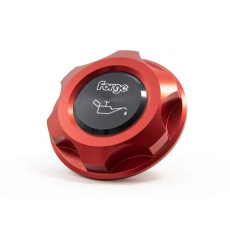 Forge Motorsport hliníkové víčko oleje pro Renault Talisman 1.6/1.8 TCE, r.v. 2015-2022, provedení: červená/černá