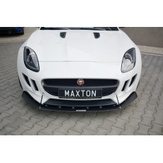 Maxton Design "Racing" spoiler pod přední nárazník pro Jaguar F-type Mk1, plast ABS bez povrchové úpravy