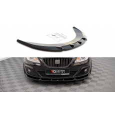 Maxton Design spoiler pod přední nárazník pro Seat Exeo, Carbon-Look