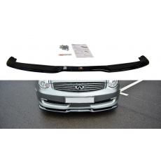 Maxton Design spoiler pod přední nárazník ver.1 pro Infiniti G35, Carbon-Look