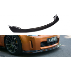 Maxton Design spoiler pod přední nárazník pro Nissan 350Z, Carbon-Look