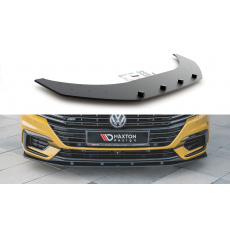 Maxton Design "Racing durability" spoiler pod přední nárazník pro Volkswagen Arteon, plast ABS bez povrchové úpravy