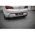 Maxton Design "Street Pro" difuzor zadního nárazníku pro Opel Astra J (Mk4), plast ABS bez povrchové úpravy, GTC OPC-Line