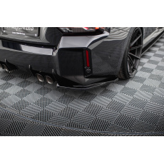 Maxton Design boční difuzory pod zadní nárazník ver.1 pro BMW M2 G87, černý lesklý plast ABS