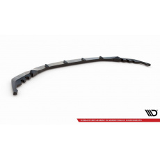 Maxton Design spoiler pod přední nárazník ver.2 pro BMW M3 G80, černý lesklý plast ABS