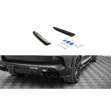 Maxton Design boční difuzory pod zadní nárazník pro BMW X5M G05, černý lesklý plast ABS