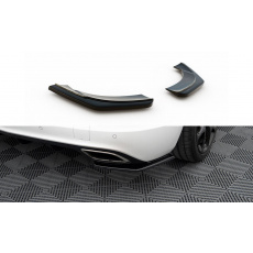 Maxton Design boční difuzory pod zadní nárazník pro Opel Astra OPC J (Mk3), černý lesklý plast ABS