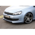 Rieger spoiler pod přední nárazník pro Volkswagen Golf 6 3-dvéř., 5-dvéř., kabriolet, plast ABS bez povrchové úpravy, bez žebrování