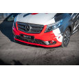 Maxton Design spoiler pod přední nárazník ver.2 pro Mercedes Vito W447 Facelift, černý lesklý plast ABS