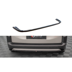 Maxton Design středový spoiler zadního nárazníku pro Citroen Berlingo Mk3, Carbon-Look